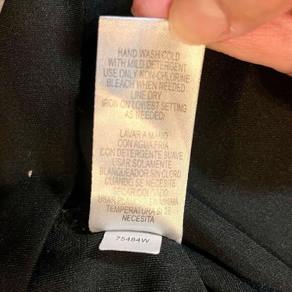 Studio 1 Dress Cardigan Cape Jacket Zebra Trim 20 W - Picture 10 of 11